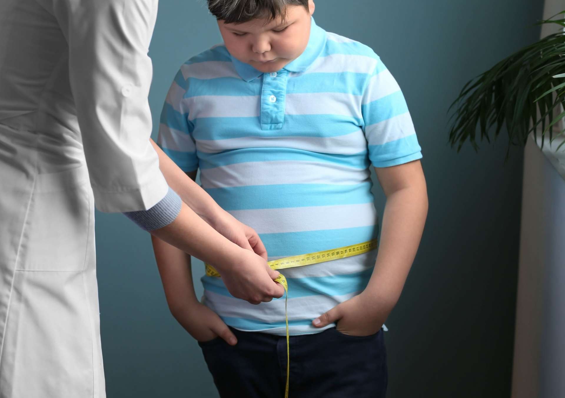 Adolescent atteint d'obésité